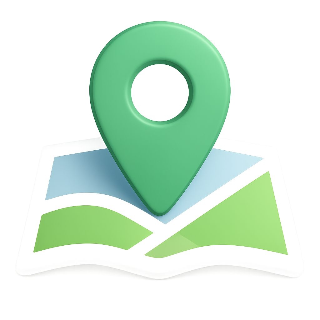 Icono PNG azul de marcador de ubicación para seguimiento online