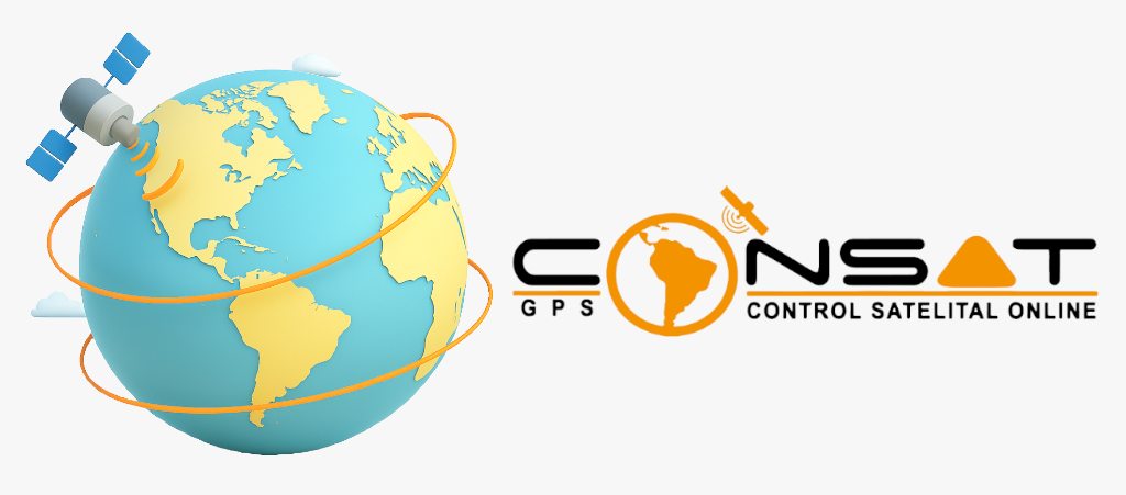 Imagen ilustrativa de Servicio Internacional con rastreo GPS para vehículos y motos, mostrando un mapa mundial con rutas internacionales